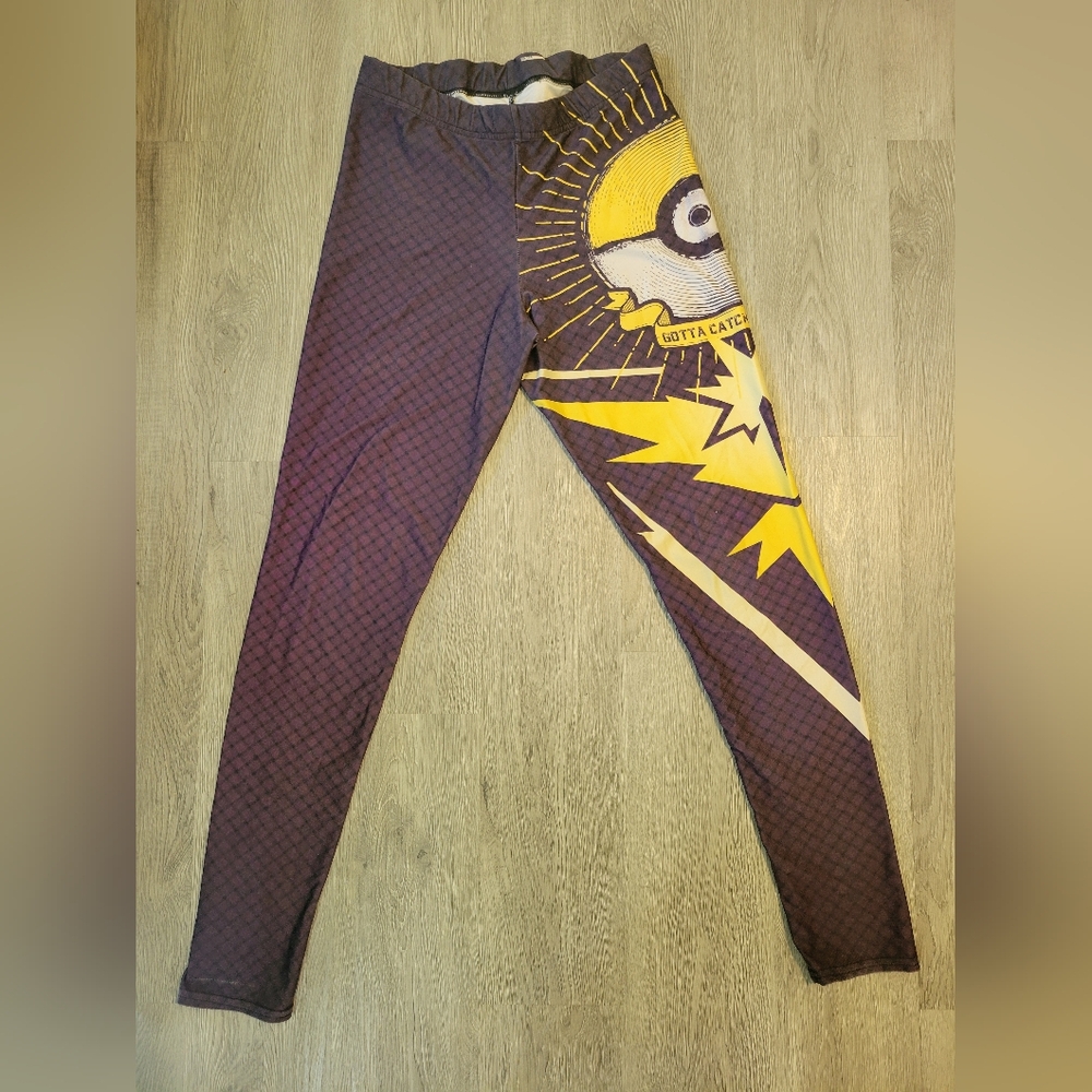 Pokemon Go Team Instinct Leggings